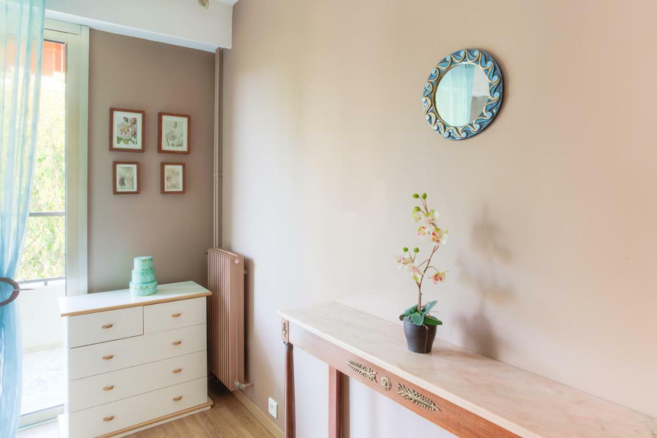 Confortable 3 Pieces Avec Superbe Vue Mer Apartment Nice Bagian luar foto